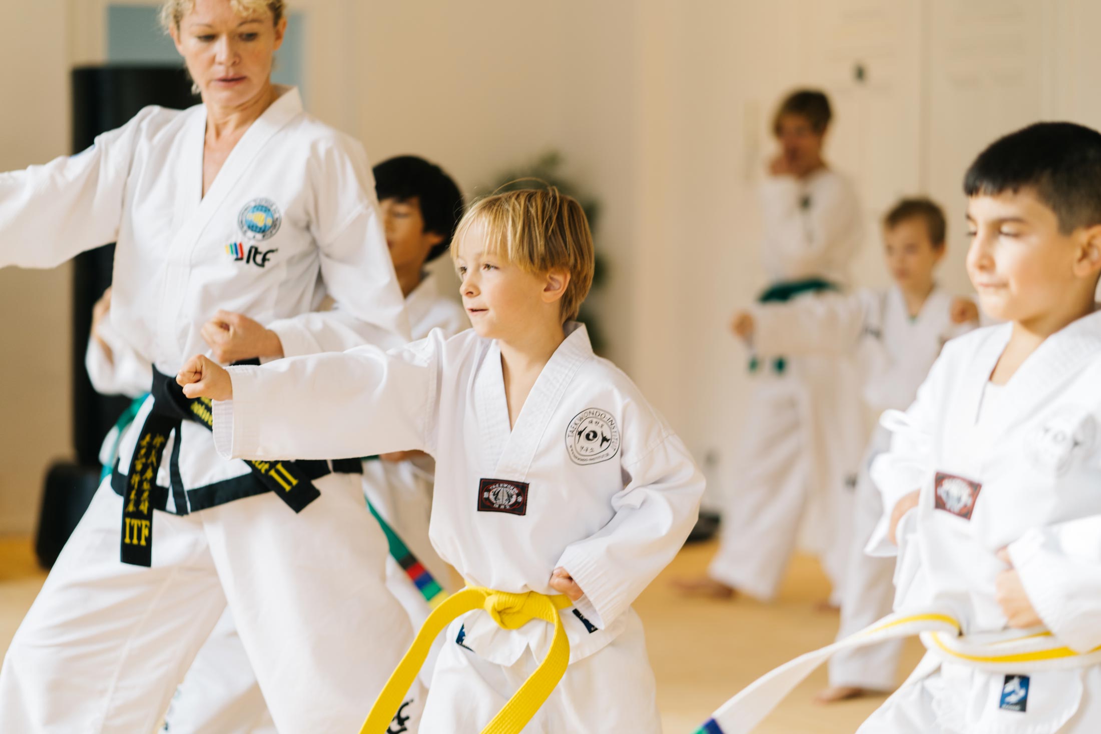 Taekwondo für Kinder ab 7 Jahren